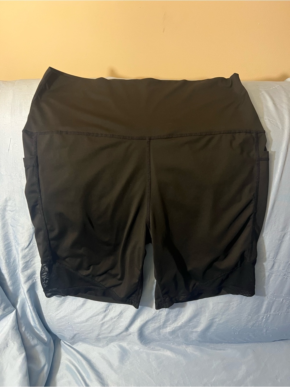 Shein Women’s Black High-Waist Active Shorts